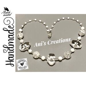 “Glass Pearl” Handmade Necklace by Ani’s Creations